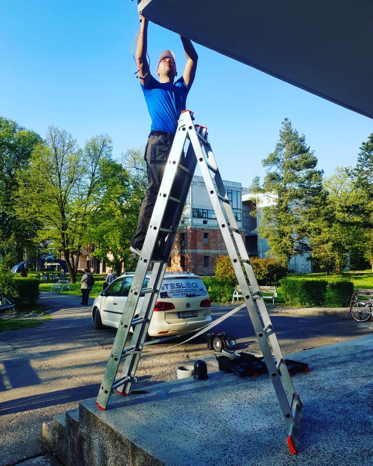 Ugradnja video nadzora- Univerzitet u Banjaluci