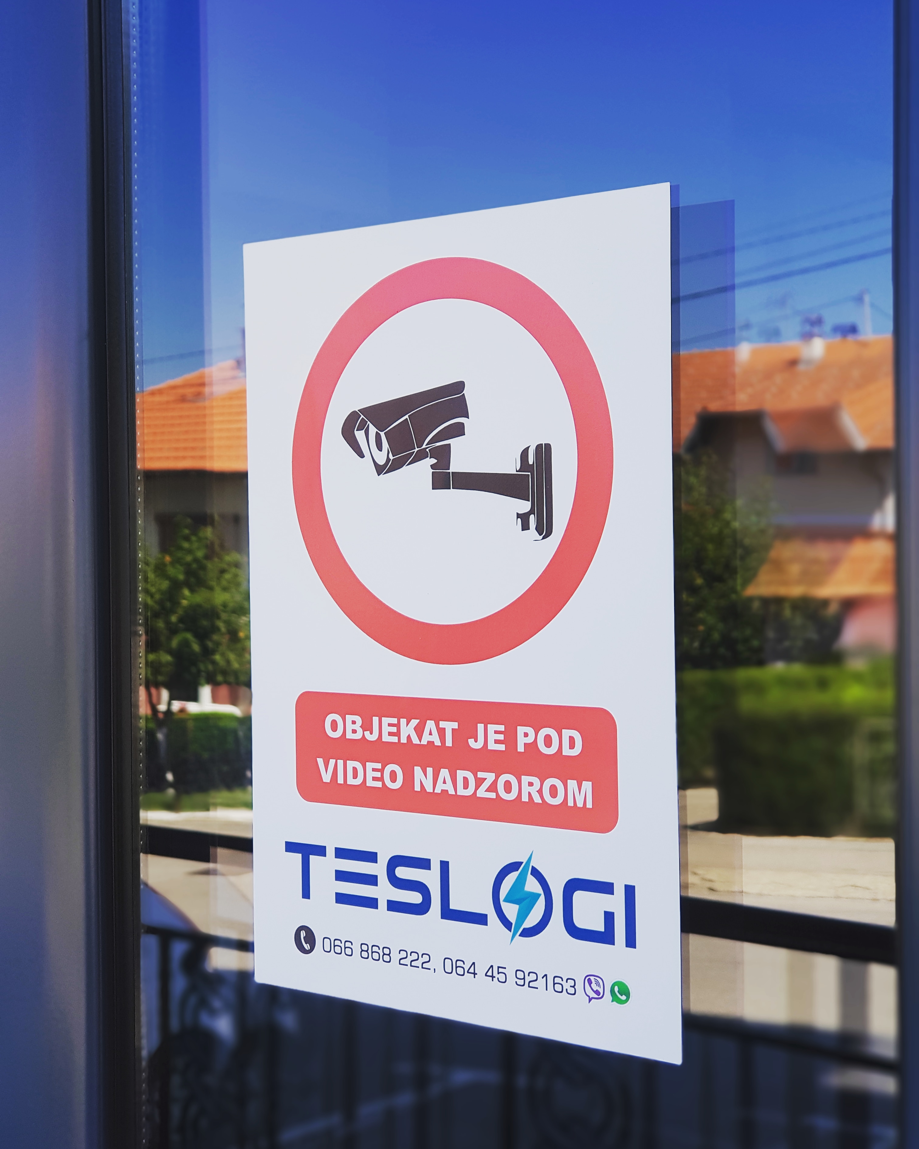OBJEEKAT JE POD VIDEONADZOROM